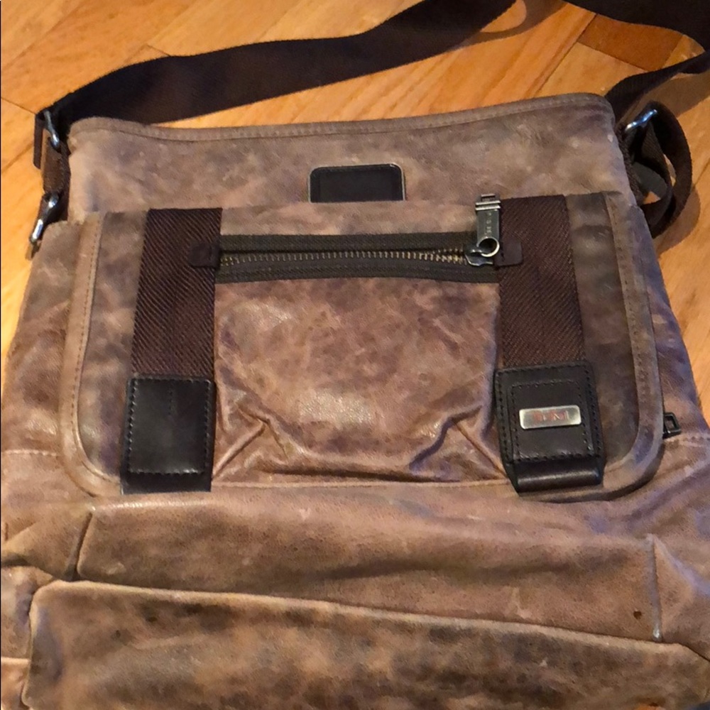 Authentic Tumi messenger bag